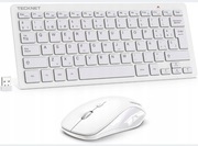 Zestaw klawiatura mysz bezprzewodowa TeckNet ultracienka Slim USB 