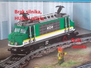 LEGO 60198 Lokomotywa bez elektroniki 60470, 60337, 60469, 60508