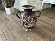 Ceramiczny wazon amfora z czasów PRL