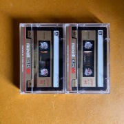 Dwie kasety Maxell XL II S 60 stan bdb