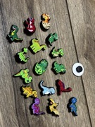 Przypinki do butów crocs dinozaury