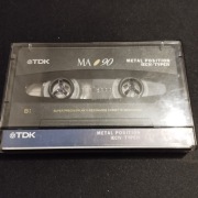 KASETA  TDK  - MA 90. - unikatowa