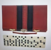GRA LOGICZNA DOMINO W ELEGANCKIM PUDEŁKU - 28 kostek
