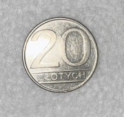20 ZŁ ZŁOTYCH 1986