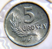5 gr. AL 1965 mennicze