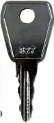 KLUCZ ZAPASOWY DO SZAFEK ELEKTRYCZNYCH EURO LOCKS 827