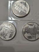 3x25 rubli mennicze,olimpiada w Soczi 2014r.