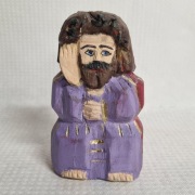 rzeźba ludowa - FRASOBLIWY - Jadwiga Matusiak - 14 cm