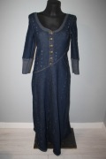 Sukienka jeansowa maxi rozmiar S