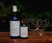 ZESTAW dla skóry wrażliwej: olejek do twarzy + mgiełka na srebrze / oe