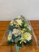 Bukiet pogrzebowy wiązanka na cmentarz 60cm 