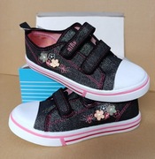 Trampki dziecięce dziewczęce 35 na rzepy nowe