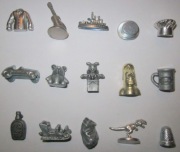 MONOPOLY / PIONKI METALOWE / HASBRO