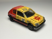 MAJORETTE, PEUGEOT 205 GTI, model skala 1/53, KOLEKCJA
