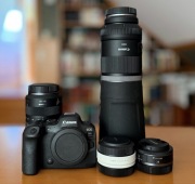 Canon R6 mkII + 3 obiektywy i telekonwerter