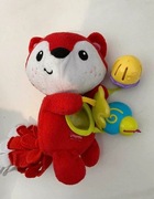 Maskotka zabawka interaktywna gryzak lisek z zabawka Fisher Price