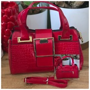 Torebka klamra elegancka z długim paskiem