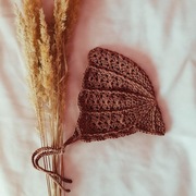 Bonetka ażurowa bawełniana