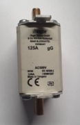 Wkładka bezpiecznikowa Hager 125A 500 VAC
