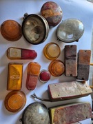 Stare lampy klosze  prl samochody 