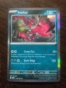 HOLO Yveltal 118/182 Karta POKEMON TCG S&V Paradox rift