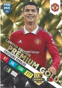 PANINI FIFA 365 2023 CRISTIANO RONALDO PREMIUM GOLD LIMITED MAN UNITED