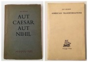 Jan Lechoń American Transformations 1. wyd. + AUT CAESAR AUT NIHIL numerowa