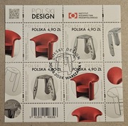 Blok 387 Fi: 5413 - 5414 [ ] kasownik FDC. Polski design /3/.