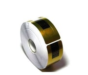 Formy szablony do paznokci 500 złote wąskie szablon