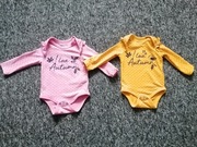 2-pak Body z długim rękawem So cute Pepco rozmiar 68