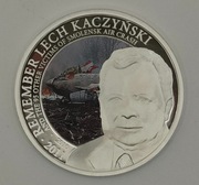 2011 Cook Islands $2 Lech Kaczyński Katastrofa Smoleńska