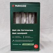 Parkside Dłuta ciesielskie stolarskie do drewna 6-24mm / 1kpl.-5 elem.