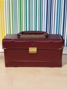 Pudełko box na kasety magnetofonowe vintage