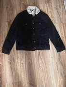 Kurtka denim z futerkiem