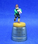 Naparstek Kolekcjonerski Pewter - Ręcznie Malowany Tom Tom 