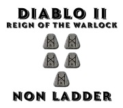 D2R RotW 5 x Jah runa Diablo 2 Resurrected Nowy dodatek Warlock NonLadder