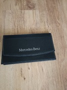 Etui Mercedes Benz nowe portfel dokumenty skóra skórzane saszetka torba 