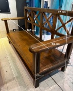 Meble kolonialne hinduskie z litego drzewa 