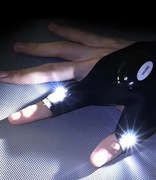 Rękawiczki ze światłem led, Idealne na prezent dla mężczyzny 