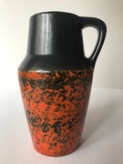 Piękny unikalny zabytkowy wazon Fat Lava, Węgry, lata 60 XX wieku 