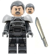 Lego Diuna, dun005 figurka Gurney Halleck + miecz NOWA