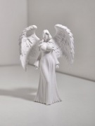 Figurka Anioła 3D Dekoracyjna Statuetka Rzeźba Ozdoba do Domu 10 cm