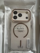 etui nakładka do iphone 17 pro złota + szklo ochronne