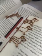 Spinacz biurowy pies piesek pupil zabawne spinacze zestaw 5 szt metalowe