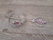 Przebranie, strój, akcesoria - Księżniczki, wróżki, Motyla - różowy 