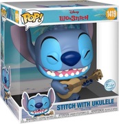 Figurka Funko POP! Jumbo Disney Stitch With Ukulele 1419