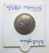 50 Lirów 1957 r. Watykan