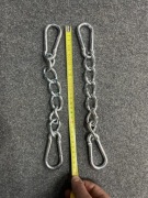 Gruby łańcuch 30 cm do fotela wiszącego hamaka stalowy mocny