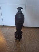 Radziecki moździerz granat bomba lotnicza 82mm+ zapalnik II wojna światowa 