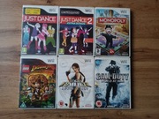 Sześć gier na Nintendo Wii w zestawie